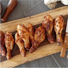  [굿앤쉐프] 에어프라이어 치킨 베이크 닭다리 닭날개 국내산 닭고기 냉장, 9세트, 650g 