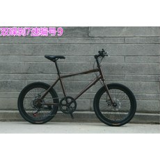 뉴타입 자전거 20inch, 22인치 더블 디스크 7단 블랙
