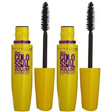 Maybelline New York Volum Express The Colossal Mascara - Glam Black - 2 Pack, One Color_One Size, One Color
