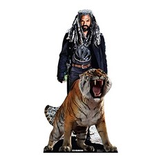 골판지 사람들 Ezekiel 및 Shiva Life Size Cardboard Cutout Standup - Amc의 산책 (Ezekiel & Shiva), Ezekiel & Shiva, Ezekiel & Shiva