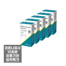 웰스바이오 코로나 검사키트 10회분 진단키트 유통기한 2025년 1월까지, 1개, 10개입