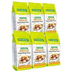 Seitecher Muesli Cereal #1 – Natural Body Power Seitecher Muesli 시리얼 #1 – Natural Body Power –, 6개, 453g