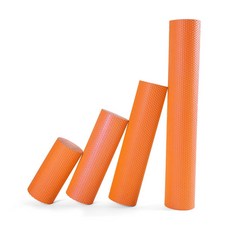  BOONINT 마사지폼롤러 EVA폼롤러 90cm 필라테스폼롤러 요가용품 기구 60cm 45cm 30cm 돌기폼롤러 종아리 하드폼롤러 폼블러 헬스 도와주는 것 기구 BN030724, 오렌지, 1개 