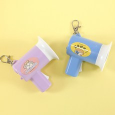 이리눕개 미니 확성기 녹음기 8000, 보라, 1개