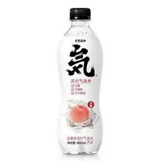 Genki Forest Sparkling Water 겐키 포레스트(원기림 스파클링) 1박스(15팩) 2종류 택 1, 1. 화이트 피치 1박스(15팩)_복숭아 맛