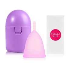 생리컵 소독기 살균 키트 반영구 재사용 가능 실리콘 케어 컬렉션 살균기, 1Pcs-1Cleaning-Purpl, S, 1개