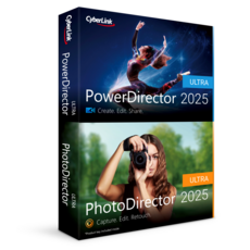 파워디렉터 포토디렉터 콤보 PowerCombo 2025 Ultra FPP(동영상편집/사진편집/한글/영구/시디키와 다운로드 경로 안내 카드 내장)