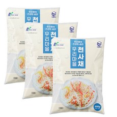 제주도 우리마을 천사채 500g 3팩 다이어트 저칼로리 샐러드 냉채 잡채, 500g 3개, 3개