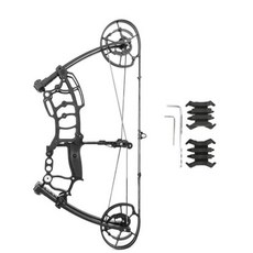 보드게임 카페 방탈출 양궁 M109k 복합 활 4065lbs 숏 축 강철 공 활과 화살 사냥 낚시 슈팅 액세서리, [01] bow  set 1