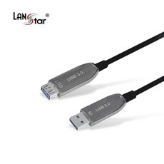  랜스타 USB3.0 AOC 장거리 리피터 연장 케이블 10m 