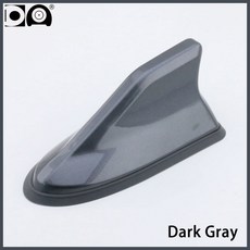 Opel Mokka 범용 방수 상어 핀 안테나 특수 자동차 라디오 FM/AM 더 강한 신호 피아노 페인트, Dark Gray
