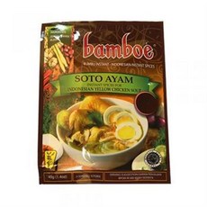 Bambo soto ayam 40g YELLOW CHICKEN SOUP 붐부 소또 아얌 밤부, 1개, 단품