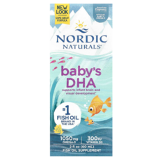 노르딕 내추럴 유아 DHA 비타민 D3 60ml, 1개