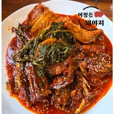 국내산 시래기 수제 코다리찜 3-4인분 매콤 코다리조림 밀키트 찐맛집[이정돈돼야지], 1세트, 1.5kg