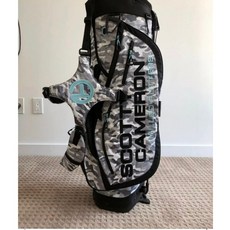 스카티카메론 골프백 캐디 경량 스탠드프백 캐디백 B00120, 흰색 위장
