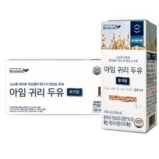 바디랩 아임 귀리 두유 무가당, 190ml, 120개