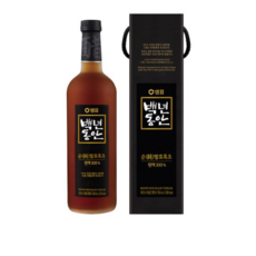 백년동안 순 발효 흑초 원액, 750ml, 36개