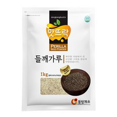 찬들마루 맛뜨락 거피(탈피) 들깨가루 1kg(봉지)국산, 1개