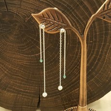 원석루비귀걸이