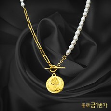 진주순금목걸이
