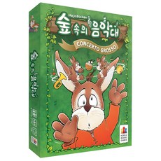 코리아보드게임즈 숲속의 음악대, 혼합 색상, 1개