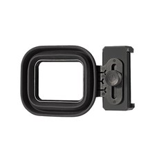 범용폰 렌즈 후드 반사방지 후드 스마트폰용 콜드슈 마운트 LED 마이크용 1/4"-20 여성용 나사산 디자인, 1개, 1) ZGZ005