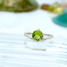 천연페리도트반지