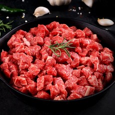[맛딜] 1등급 프리미엄 한우 국거리 300g, 1개
