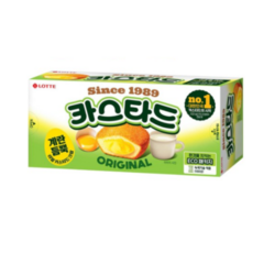 롯데 카스타드 오리지널, 138g, 19개