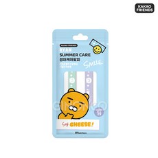 24년 카카오프렌즈 라이언 썸머케어 팔찌 (성인용), 3개, 1ml