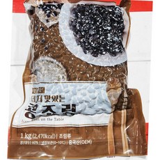 콩 조림 반찬단지 냉장 1k x10 식자재 업소용 식재료 식당용 대용량 단체 급식용, 10개