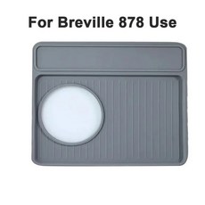 원두로스터기 커피 로스팅 Breville 실리콘 벨로우 날려 버리기 잔여 분말 보관 콩 단일 용량 호퍼 액세서리 도구, 7.878 Gray, 1개