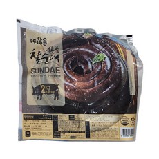 (무)(냉장)달솔 너른골찰순대(냉장 통 2kg)X8개, 2kg, 8개