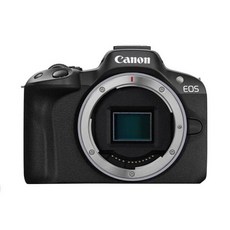 캐논 EOS R50 APS-C 미러리스 디지털 전문 카메라 4K 비디오 블랙 바디 캐논 EOS R50 APS-C