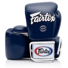 Fairtex 페어텍스 BGV1 무에타이 킥 복싱 글러브, Blue/Black/White