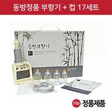 동방 부항기+컵 17개 세트 부항용품, 1개