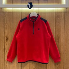 블랙야크키즈 겨울엔플리스지 인벤티셔츠 레드 플리스티셔츠 후리스티셔츠 반목티셔츠 아노락 기모티셔츠 겨울티셔츠 키즈아웃도어 단체티셔츠 등산복