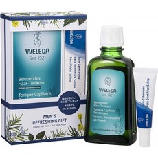 WELEDA(우에레다)[수량 한정]남성 리후렛싱 기프트(헤어 토닉 100ml+치약 소금 10ml)로즈마리 세트+, 1