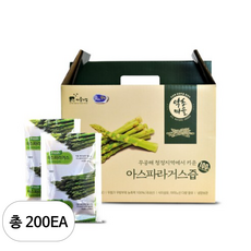 증안리약초마을 아스파라거스 신선즙, 200개, 100ml
