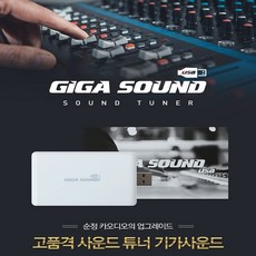 기가사운드 usb 차동차 오디오 음질 향상 볼륨업 카오디오 업그레이드 튜닝