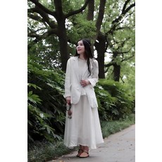 여성긴팔모시세트