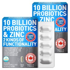 순수식품 100억보장 프로바이오틱스 60캡슐(2개월분) 17종 생유산균 캐나다직수입 신바이오틱스 프리바이오틱스