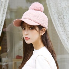 뽀글이방울모자