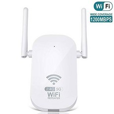 와이파이 Range 연장기 1200Mbps 와이파이 증폭기 AC1200 리피터 2.4 & 5GH, 상세내용참조
