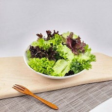 [무농약 인증] 친환경 충남 부여 신선한 유러피안 샐러드 모듬채소, 1박스, 2kg / 3종 랜덤