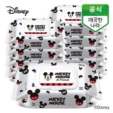 보솜이 디즈니프렌즈 물티슈 캡형 100매x10팩, 기타, 보솜이 디즈니프렌즈 물티슈 캡형100매x10팩