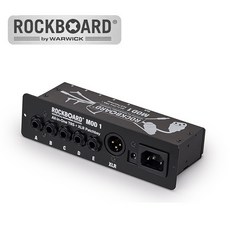 RockBoard Mod 1 (V2) / 이펙터 패치 베이 (POWER ACE IEC 파워 아웃 케이블 포함)