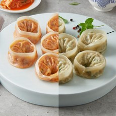 전문점용 손만두 1kg x 2봉 / 김치or 고기, 2개, 1kg