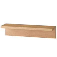 무인양품 벽걸이 가구 목재 선반 폭 44cm 4549337287341, 내추럴