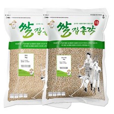 쌀집총각 2020년산 햅쌀 대나무향미 10kg, 1개, 귀리5kg+병아리콩5kg
